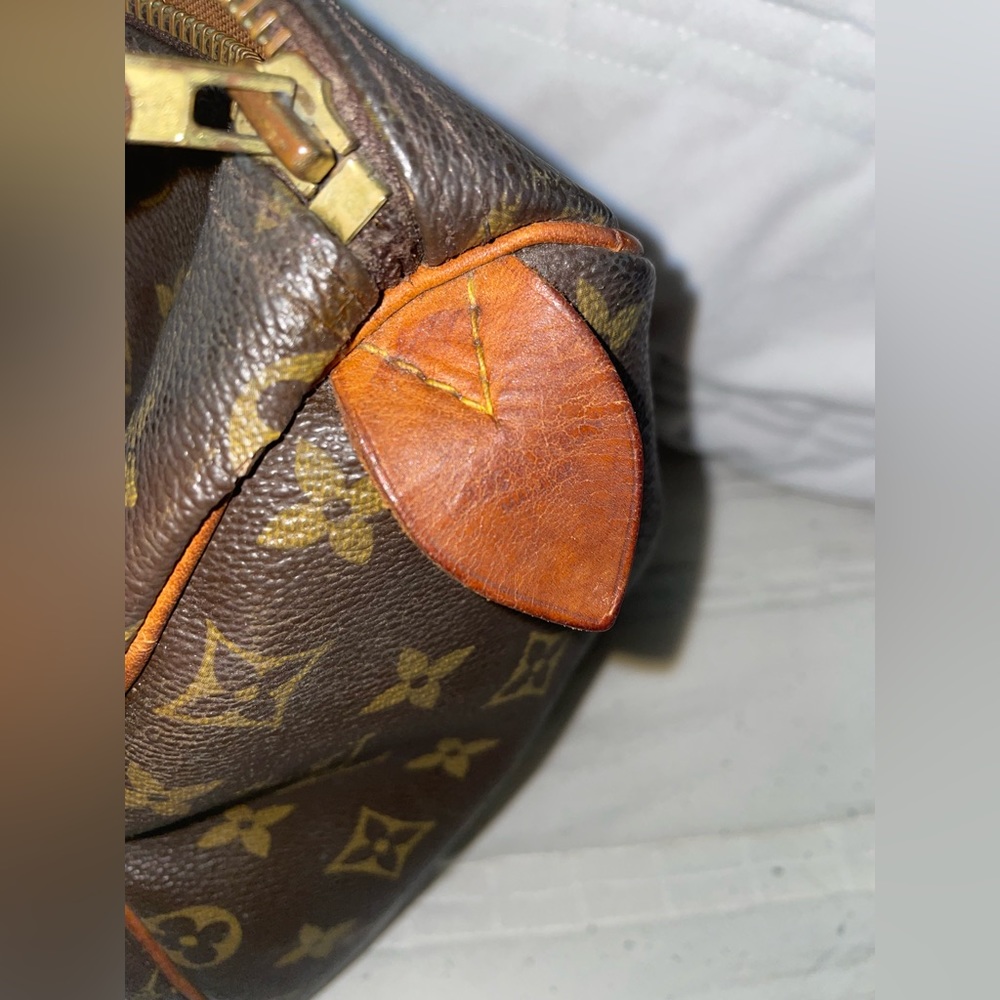 Louis Vuitton Monogram Speedy Tote Bag - Brown - Picture 7 of 16